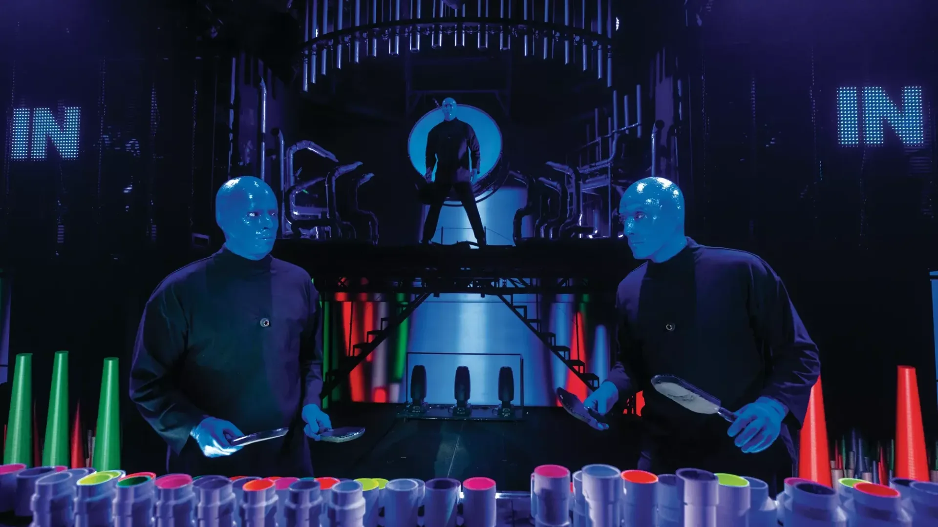 Blue Man Group show at the Luxor Las Vegas
