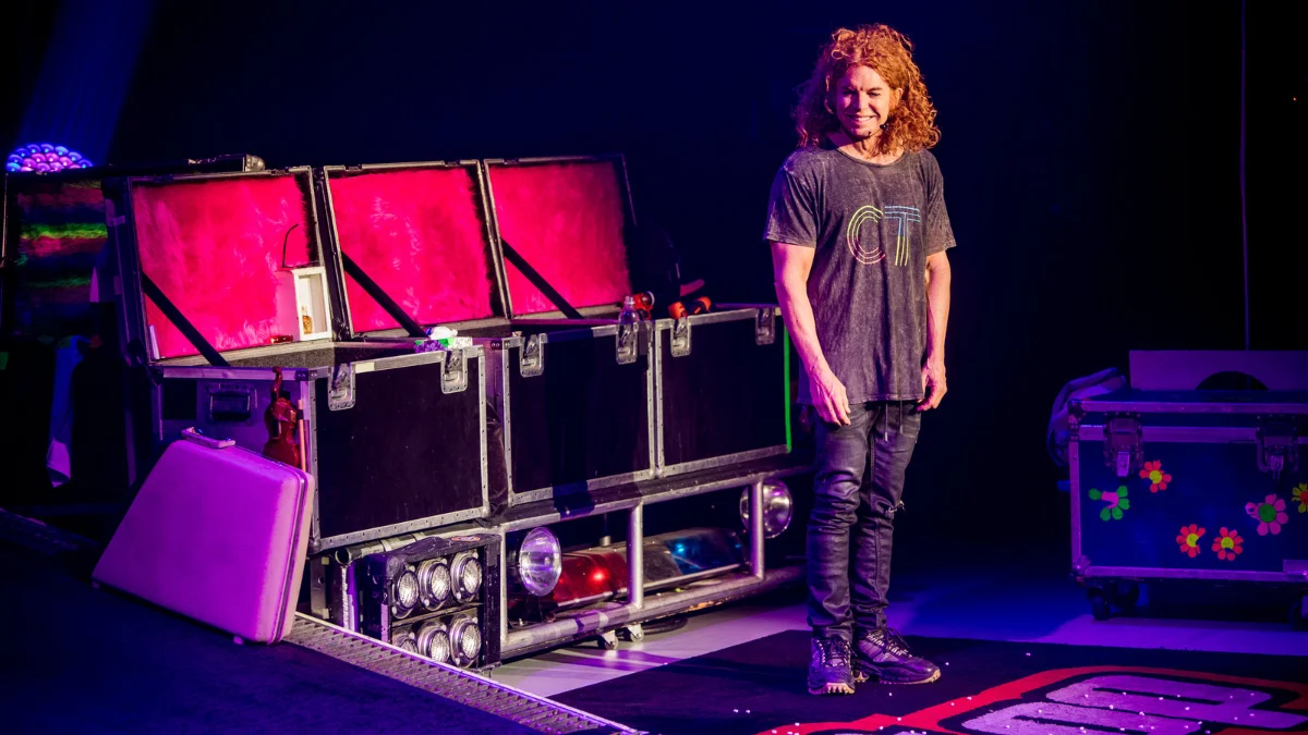 Carrot Top live at the Luxor Hotel and Casino