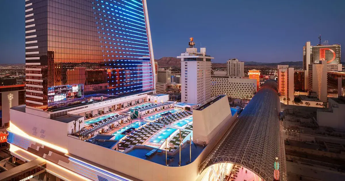 Stadium Swim pool deck at Circa Resort & Casino
