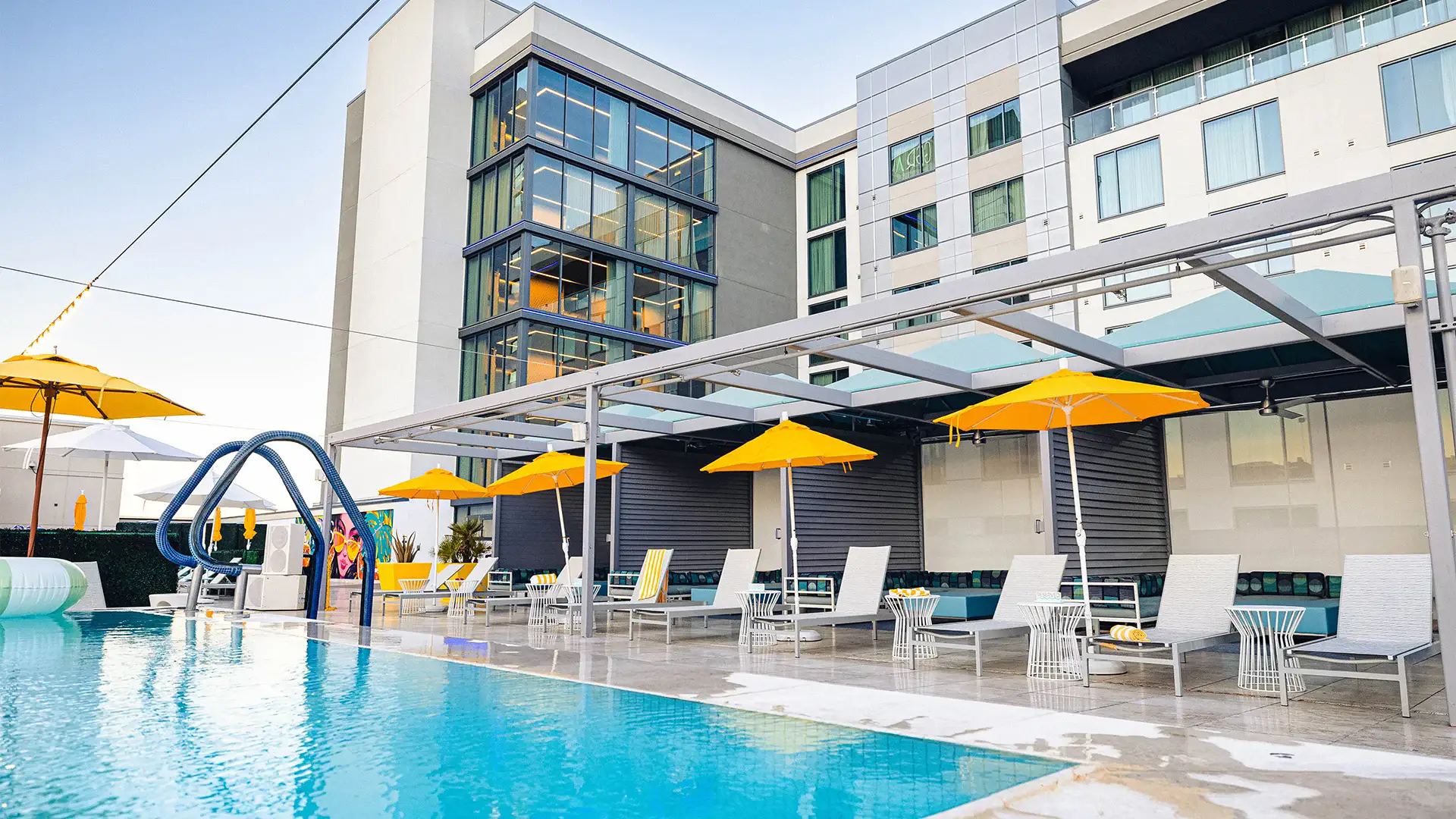 Downtown Grand Las Vegas rooftop pool