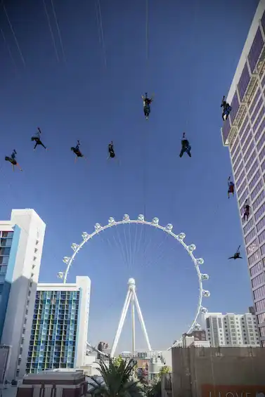 Fly LINQ Zipline Aerial View