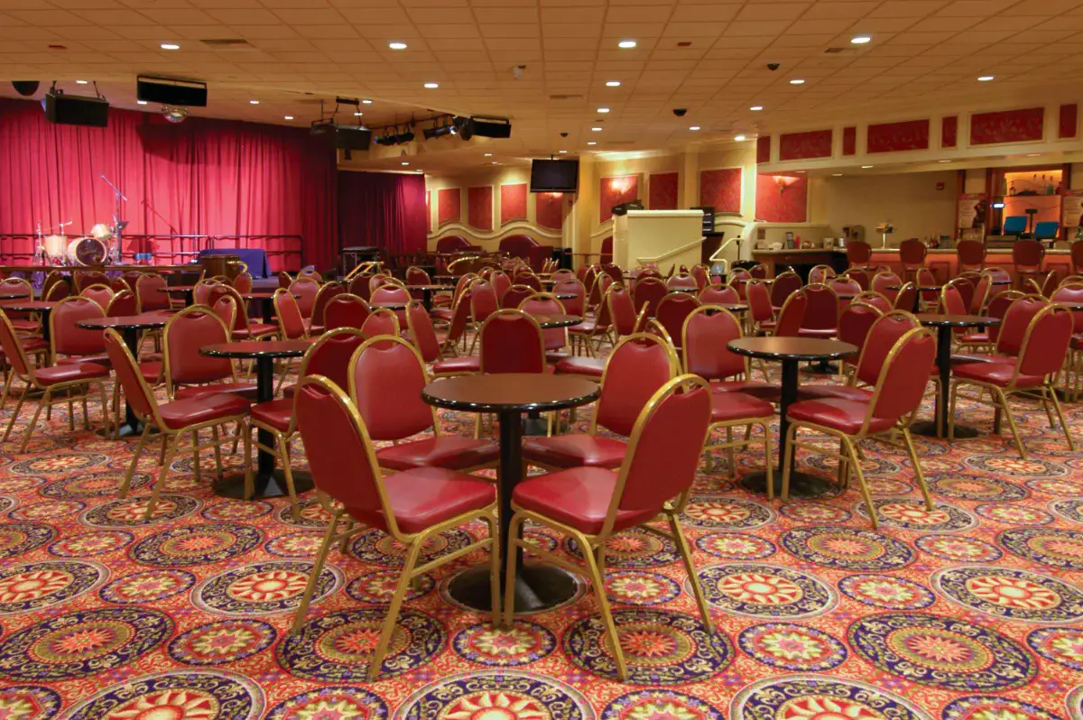 Showroom and lounge stage at Gold Coast