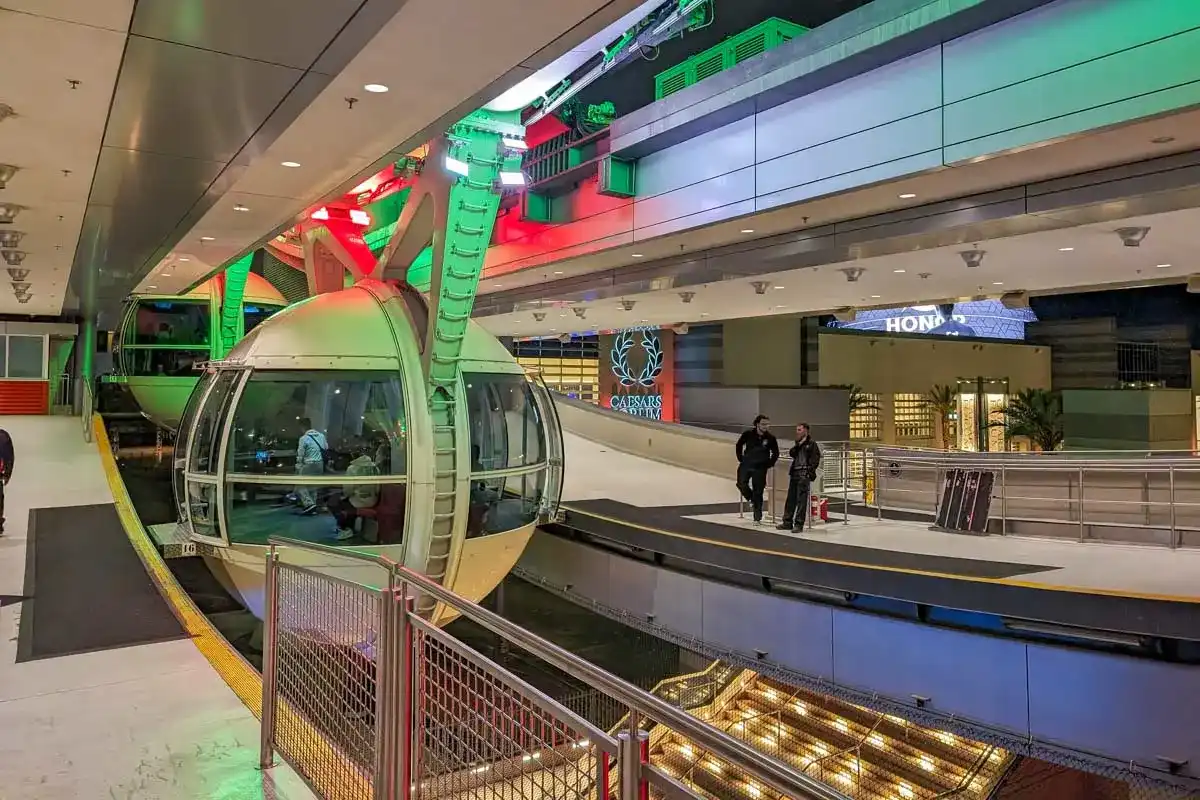 High Roller Cabin Interior