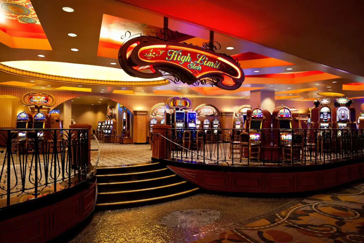 High limit slots area at Horseshoe Las Vegas