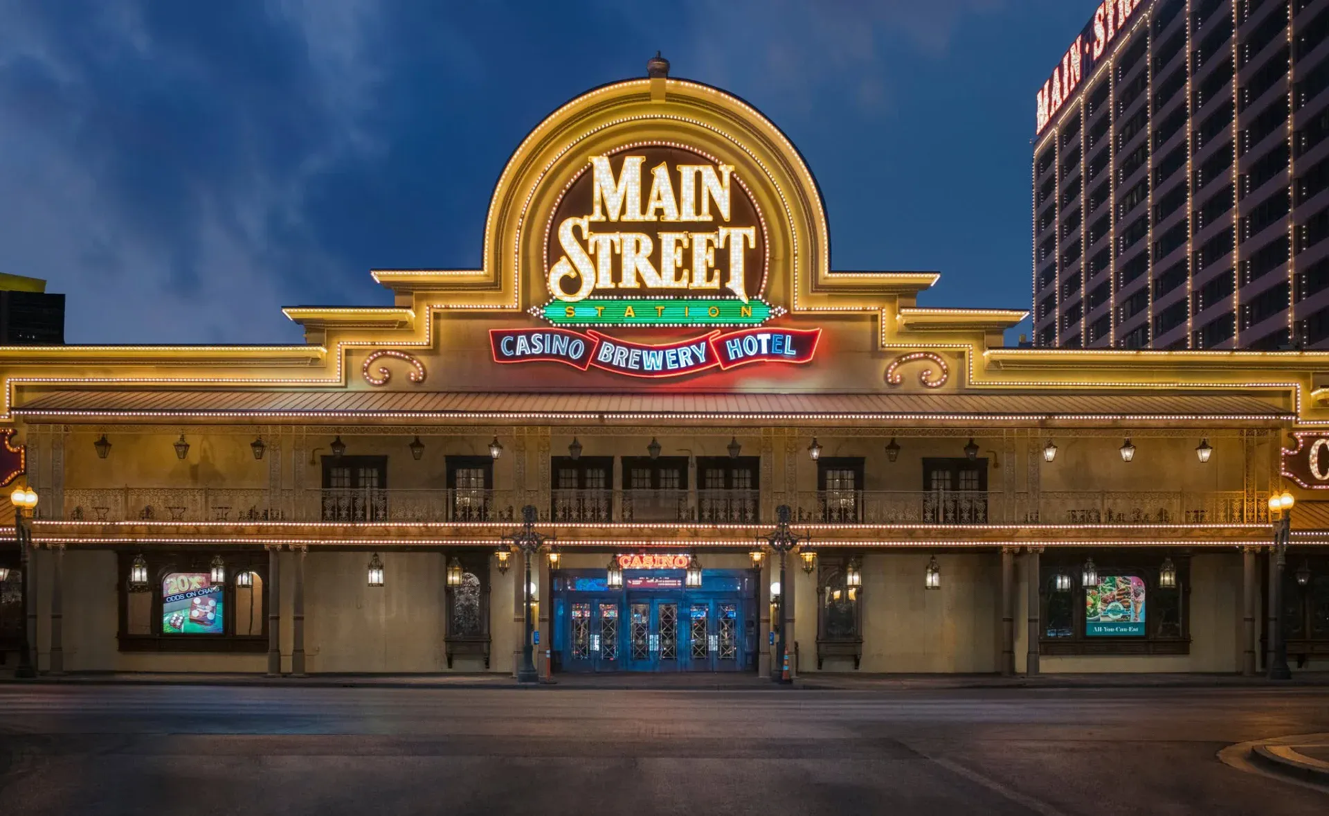 Main Street Station Casino Brewery Hotel Las Vegas