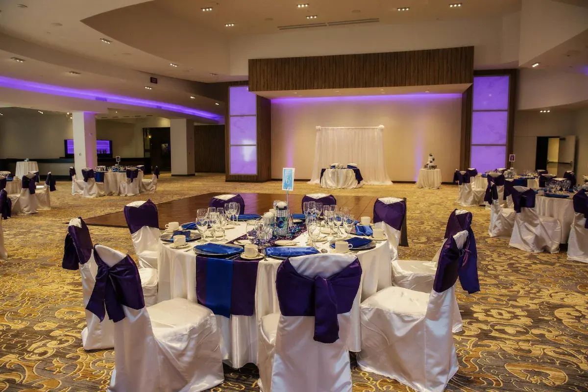 Banquet and event ballroom at Rampart Casino resort