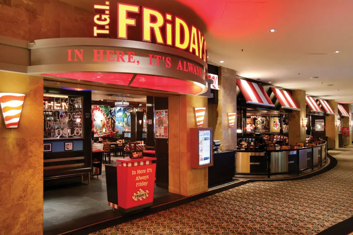 TGI Fridays restaurant at Sam's Town Hotel & Gambling Hall