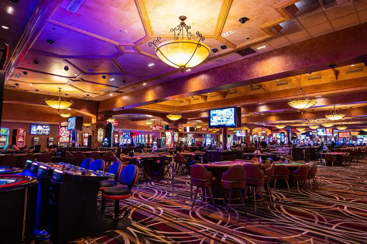 Casino floor at Santa Fe Station Hotel and Casino