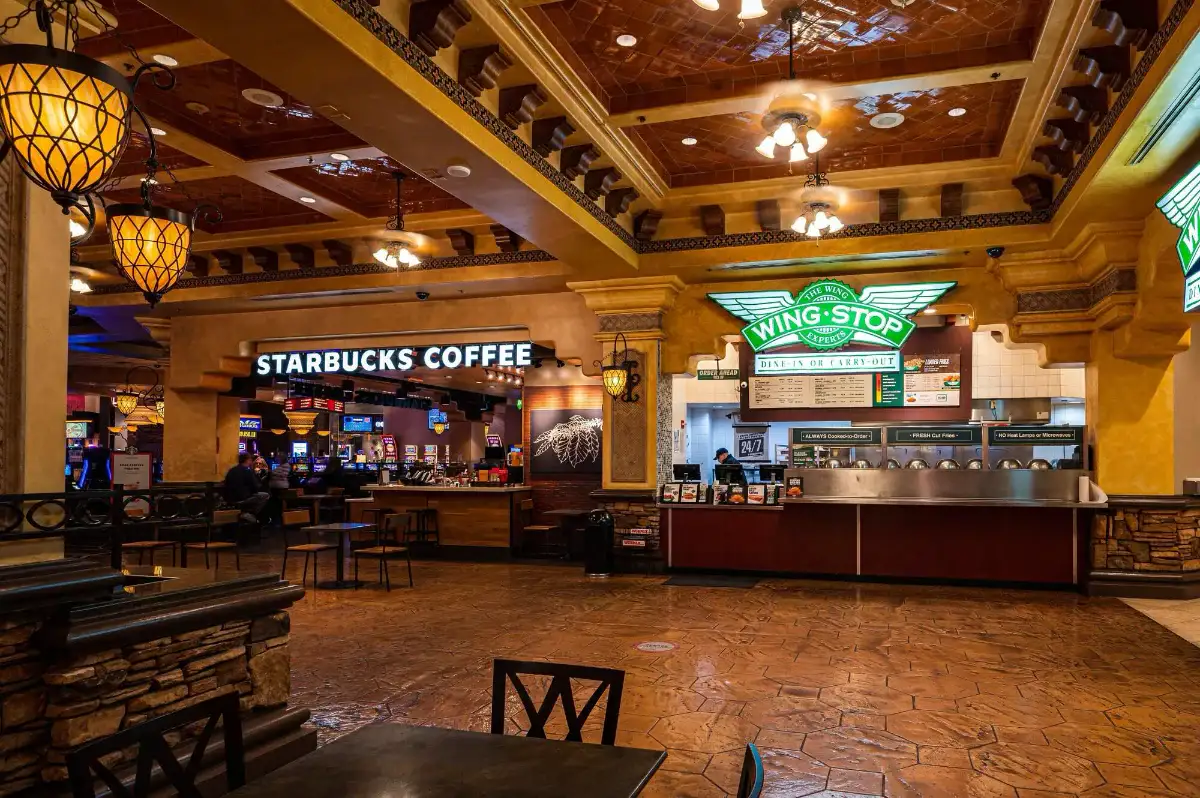 Food court at Santa Fe Station Hotel and Casino