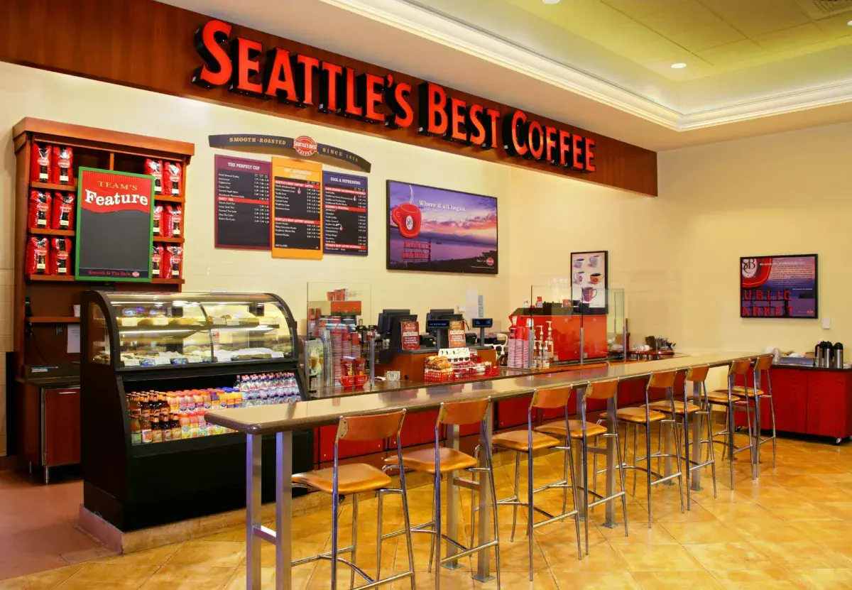 Coffee café at South Point Hotel Casino & Spa
