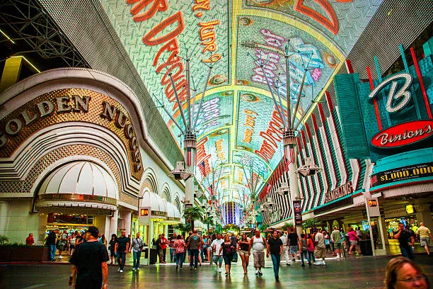 Fremont Street Crowd