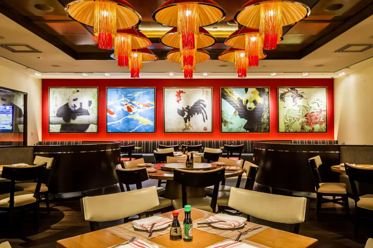 Restaurant dining room at The Orleans Hotel & Casino