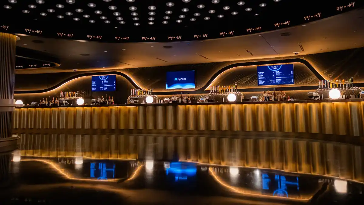 Sphere Las Vegas Interior Screen