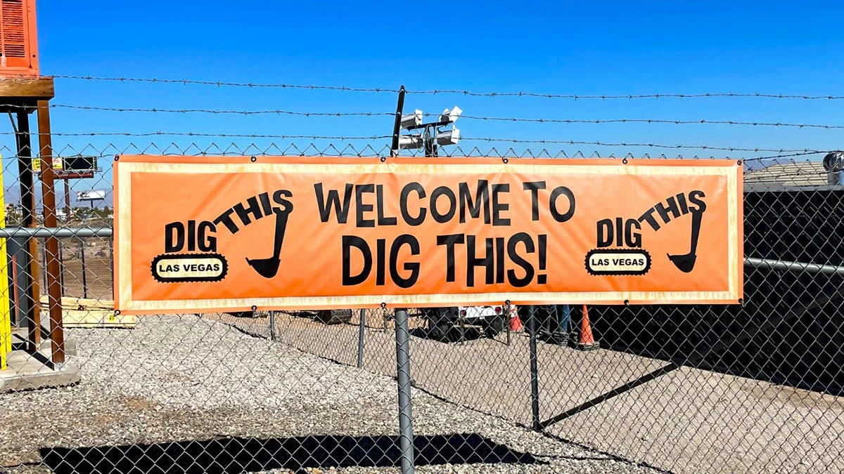 Dig This Las Vegas heavy machinery experience